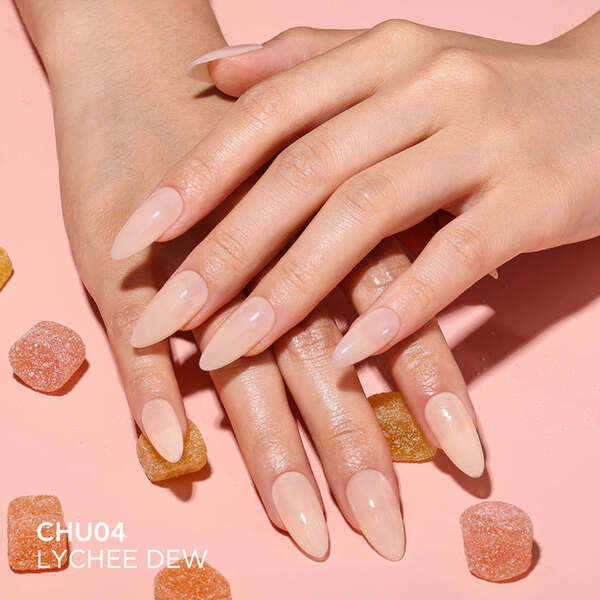 Bluesky gel polish Lychee Dew 10ml, imported from the UK