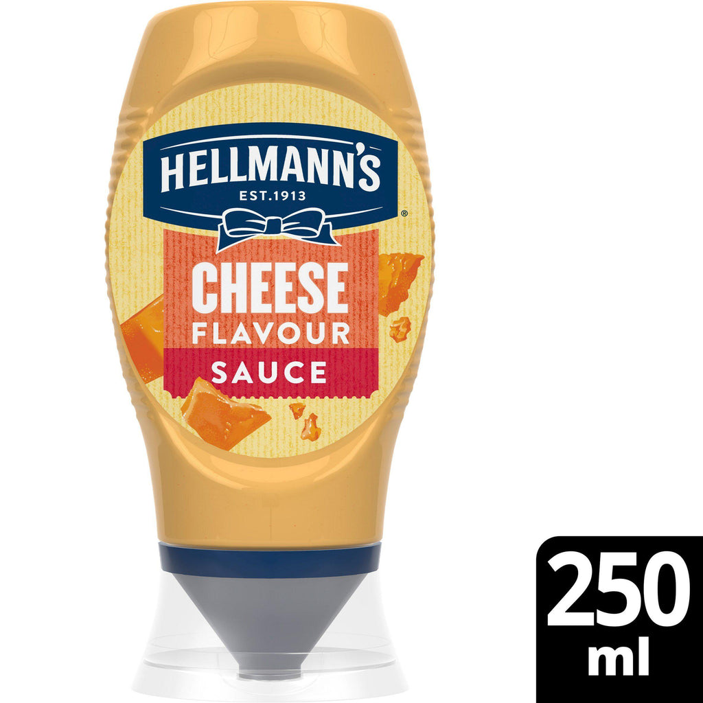 Hellmann's Cheese Flavour Sauce Squeeze 250ml