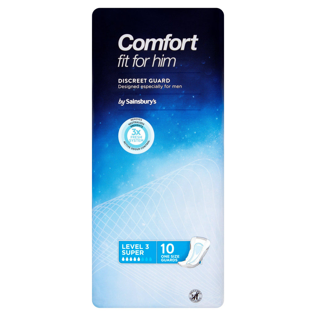 Sainsbury's Comfort Male Guard 2 x10