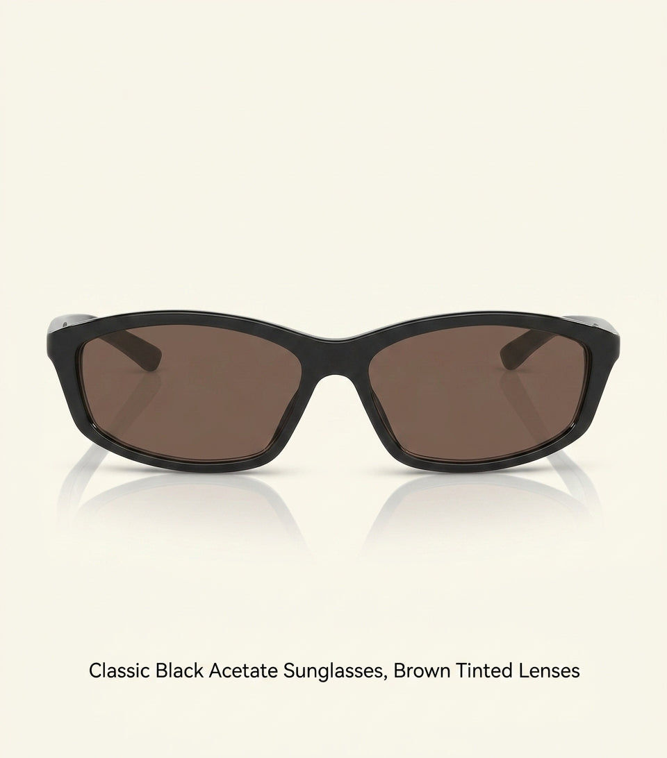 Balenciaga acetate rectangular sunglasses BB0401S (British brand)