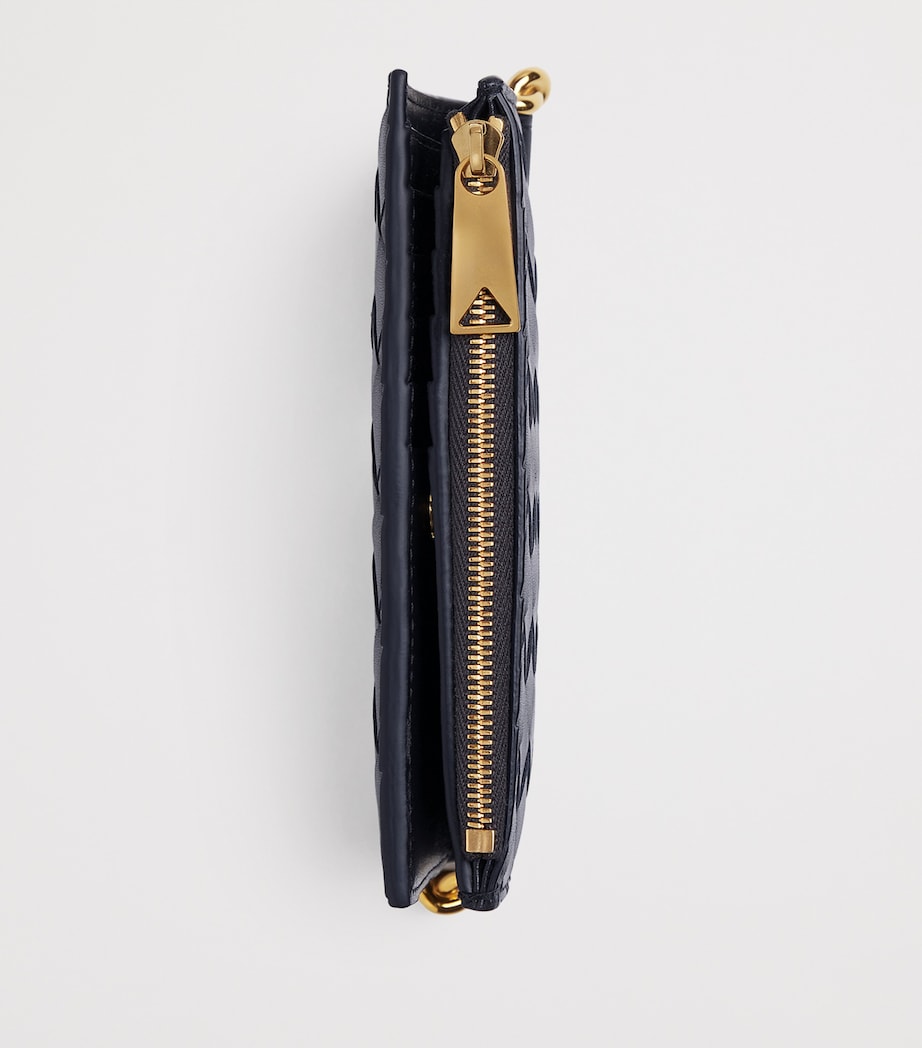 Bottega Veneta Medium Leather Solstice Wallet, imported from the UK