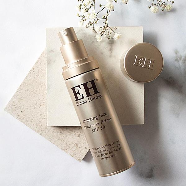 Emma Hardie Protect & Prime SPF 30 moisturiser 50ml, imported from the UK
