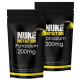 Nuke Nutrition Potassium Tablets 200mg - 120ct GOODS Superdrug   