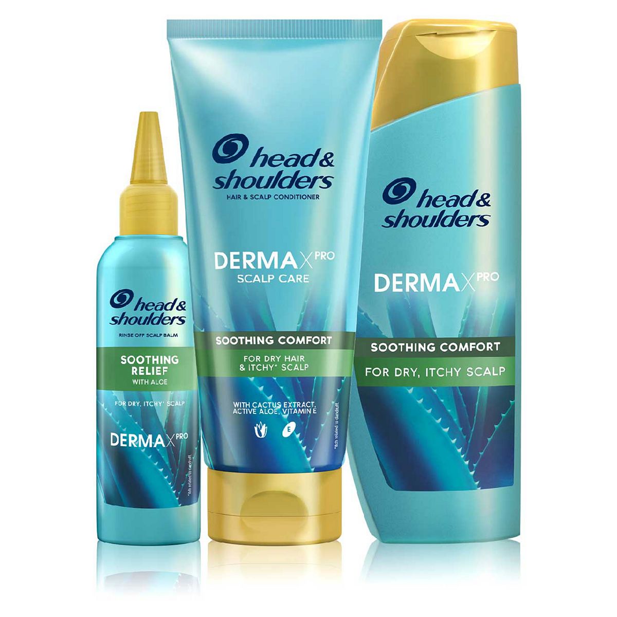 Head & Shoulders DERMAXPRO Soothing Anti Dandruff Dry Scalp Hair Bundle GOODS Boots   