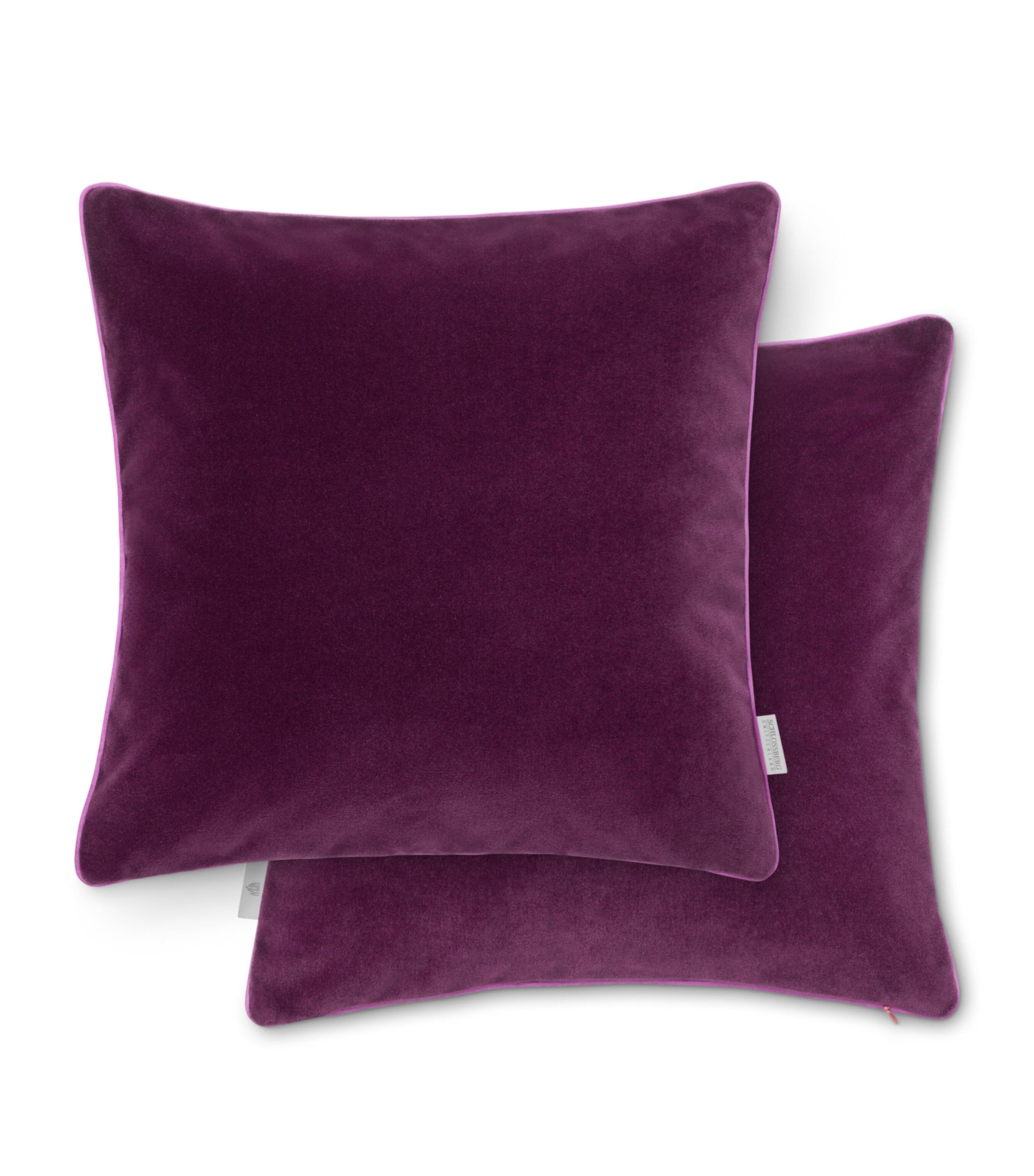 Schlossberg Velvet Elodie cushion 40cm x 40cm (British brand)