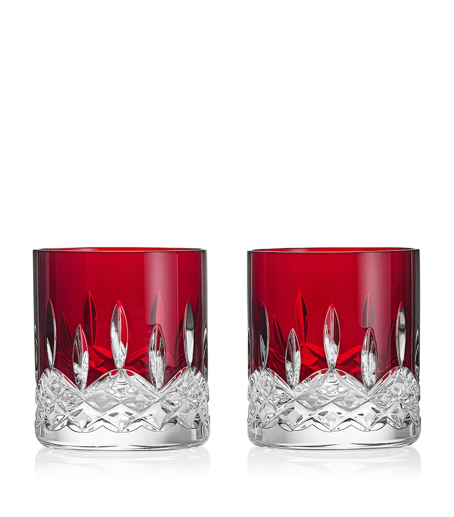 Waterford Lismore Straight Crystal Tumblers Set of 2 180ml (British brand)