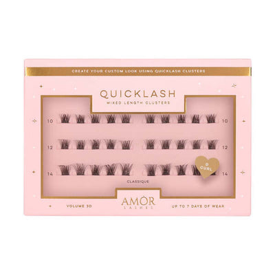 Superdrug House of Amor DIY Eyelash Clusters Classique Mixed Length False Eyelashes 30 Pack- Buy online at McGrocer