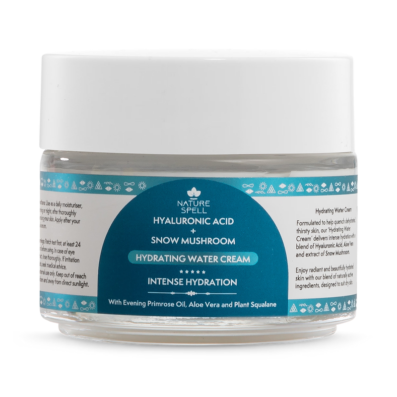 Nature Spell hydrating water cream with Hyaluronic Acid 100ml - British product