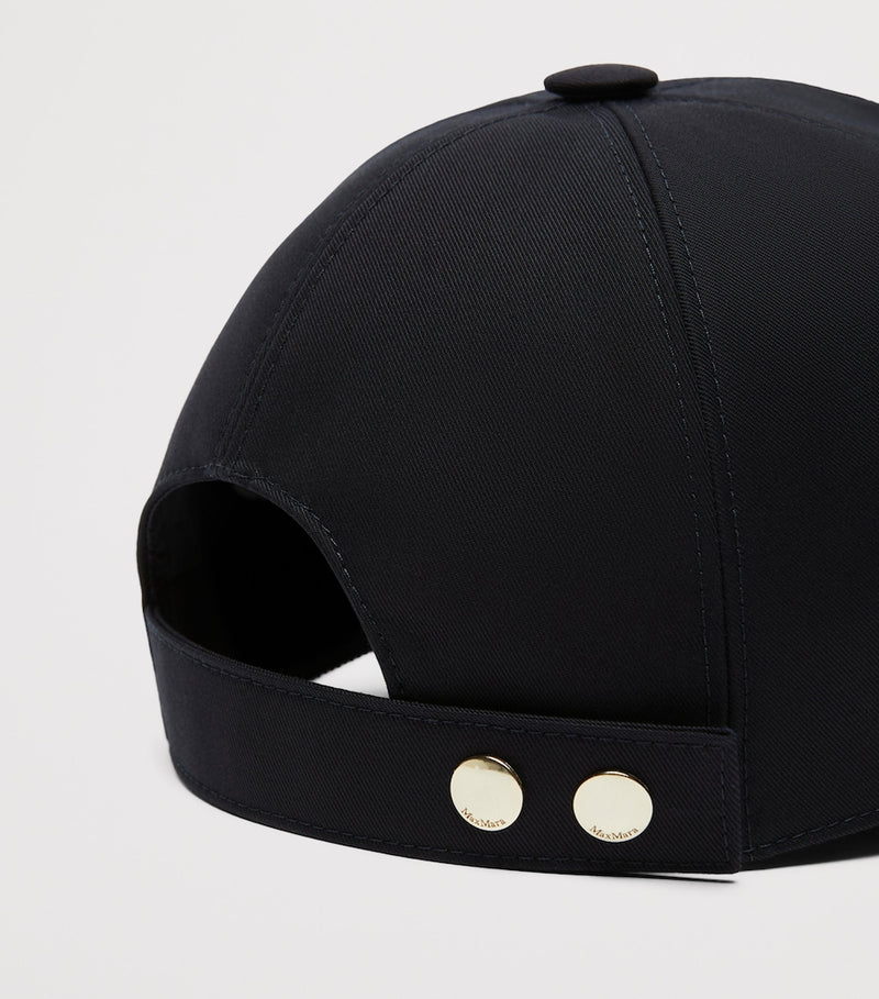 Max Mara water-repellent monogram baseball cap (British brand)