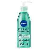 NIVEA Derma Skin Clear Face Wash Gel with Salicylic Acid, 150ml GOODS Boots   