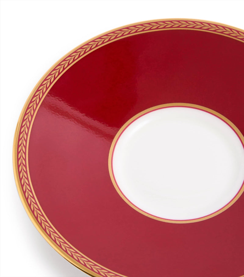 Wedgwood Renaissance teacup and saucer set (British brand)
