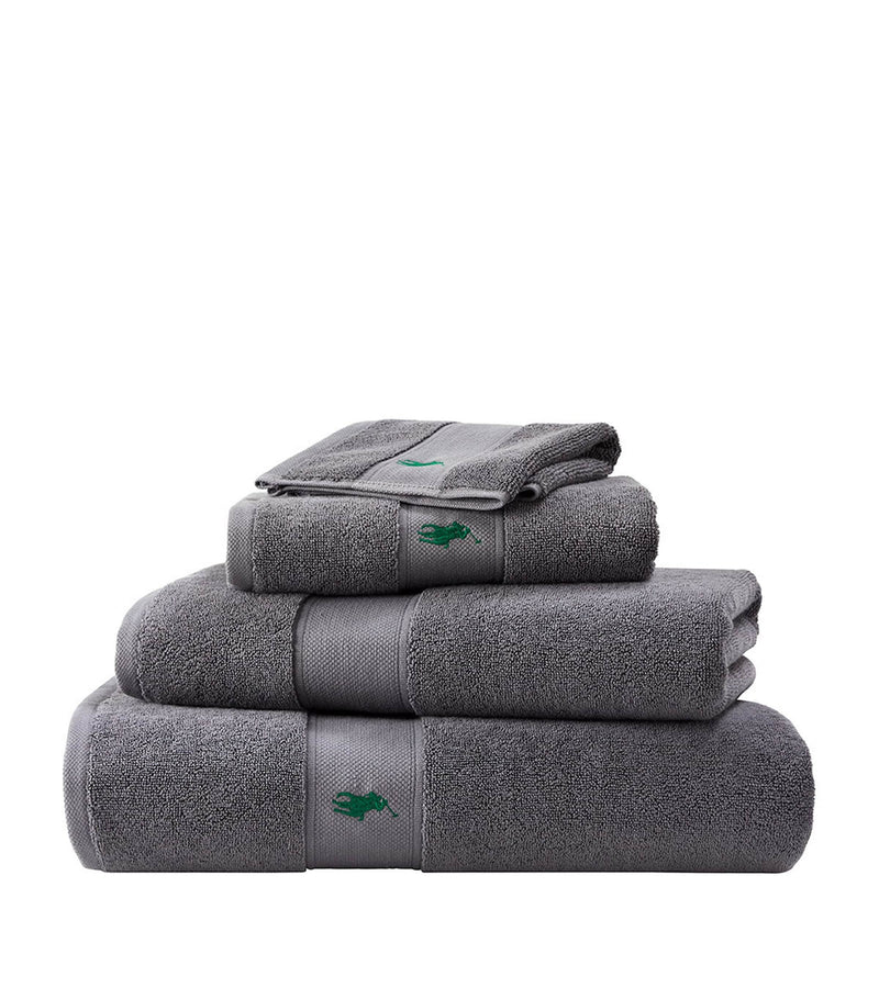 Ralph Lauren Polo Player bath sheet 90cm x 160cm, imported from the UK