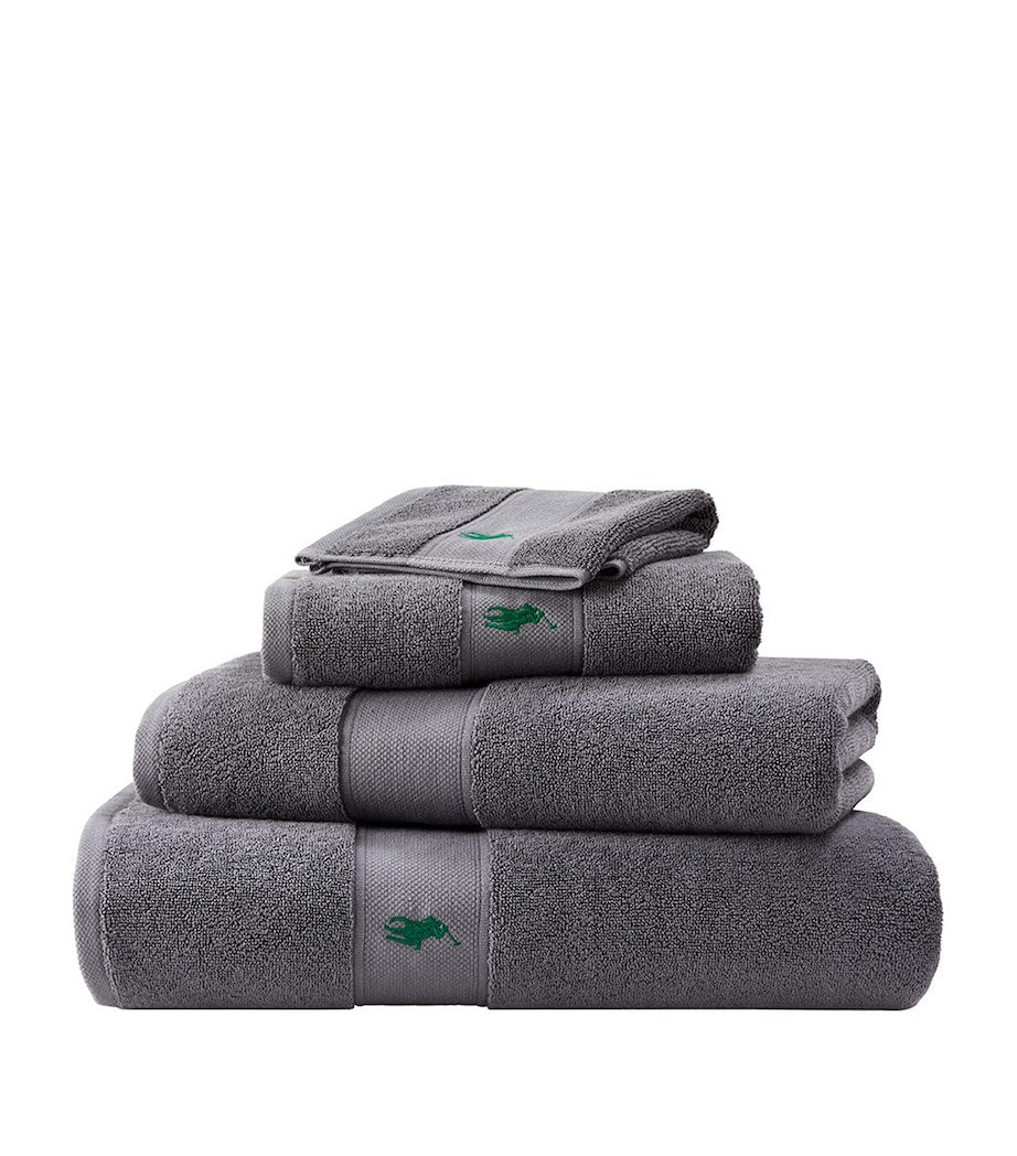 Ralph Lauren Polo Player bath sheet 90cm x 160cm, imported from the UK