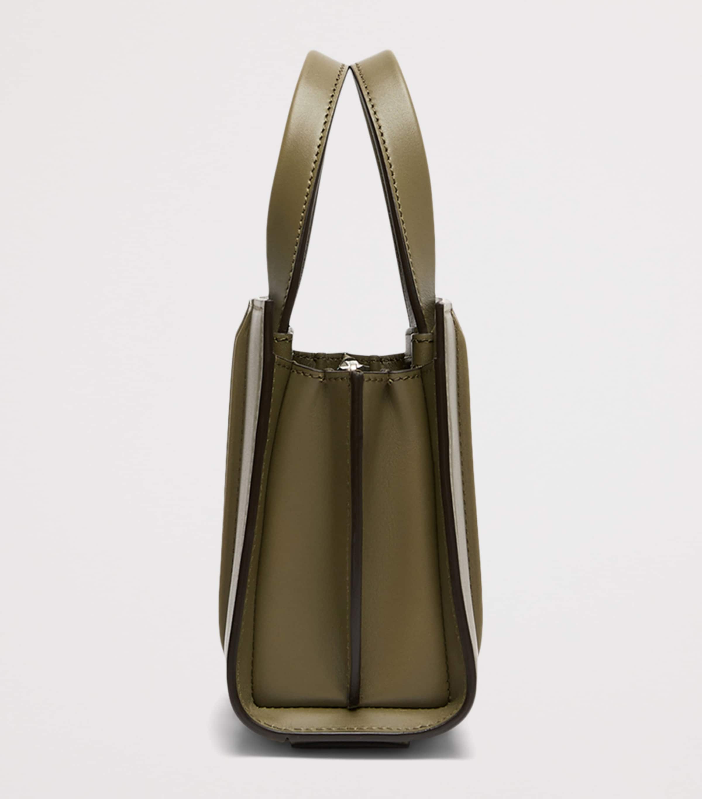 Max Mara Micro Whitney top-handle bag in calfskin (British brand)