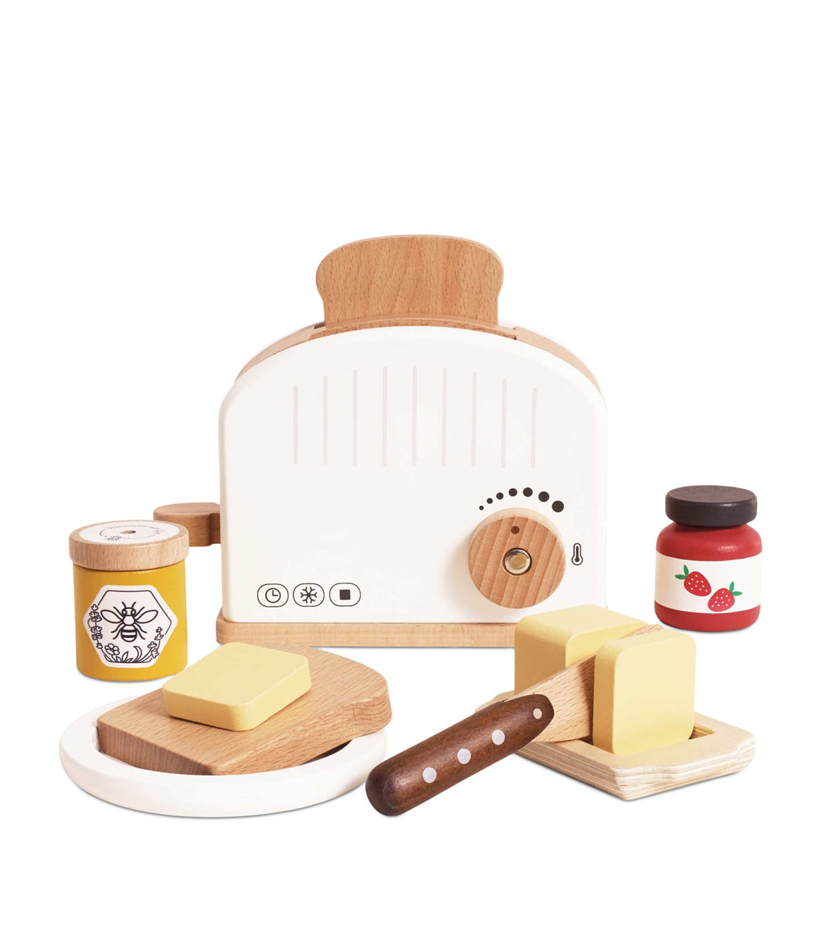 Le Toy Van wooden toaster playset, UK version