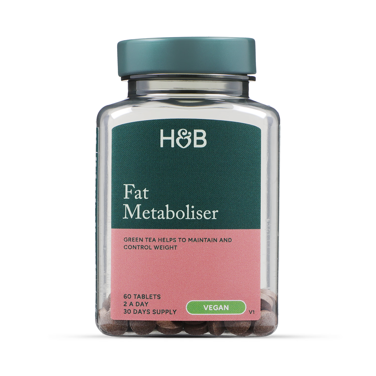 Holland & Barrett Fat Metaboliser Weight Tablets 60 Tablets, UK version