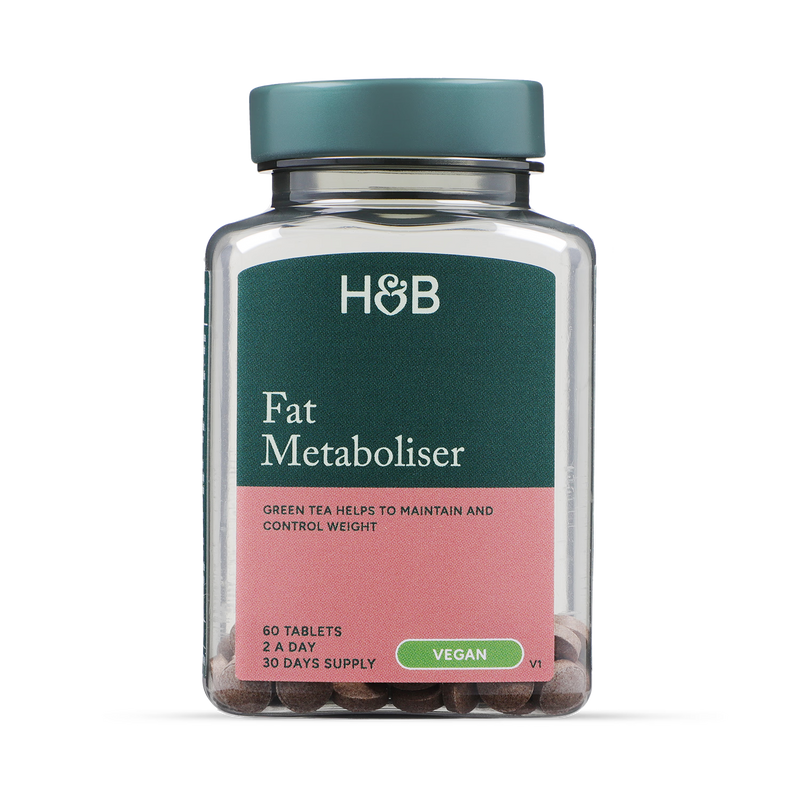 Holland & Barrett Fat Metaboliser Weight Tablets 60 Tablets, UK version