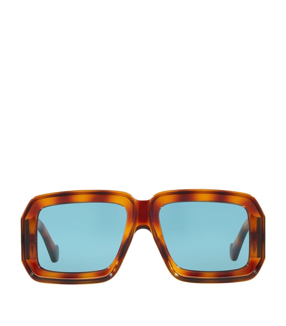 LOEWE Paula's Ibiza diving mask sunglasses oversized tortoiseshell (British brand)
