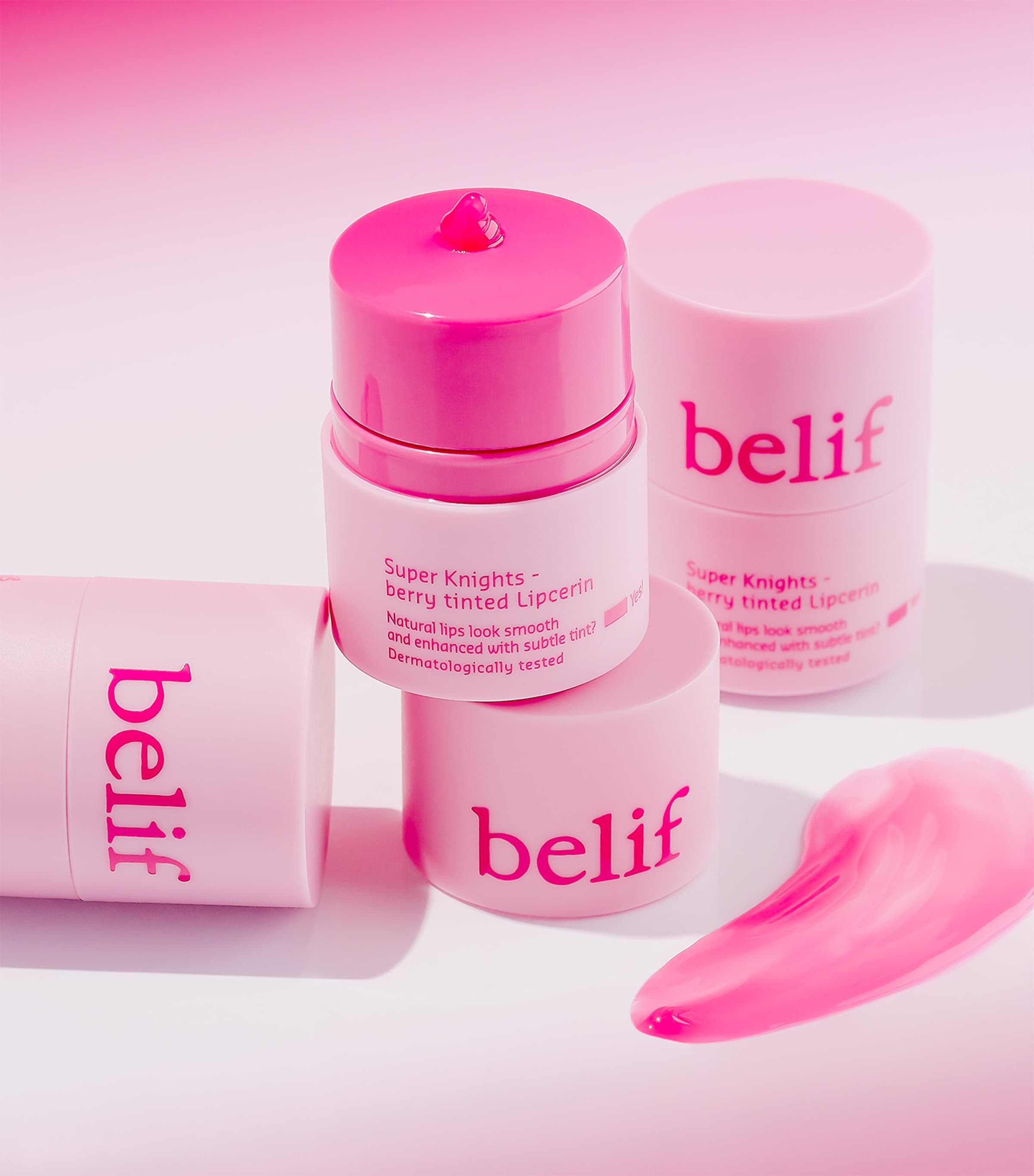 Belif Super Knights Berry Tinted Lipcerin lip balm - British product