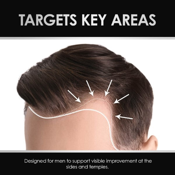 ThickTails men's root stimulating leave-in serum, imported from the UK