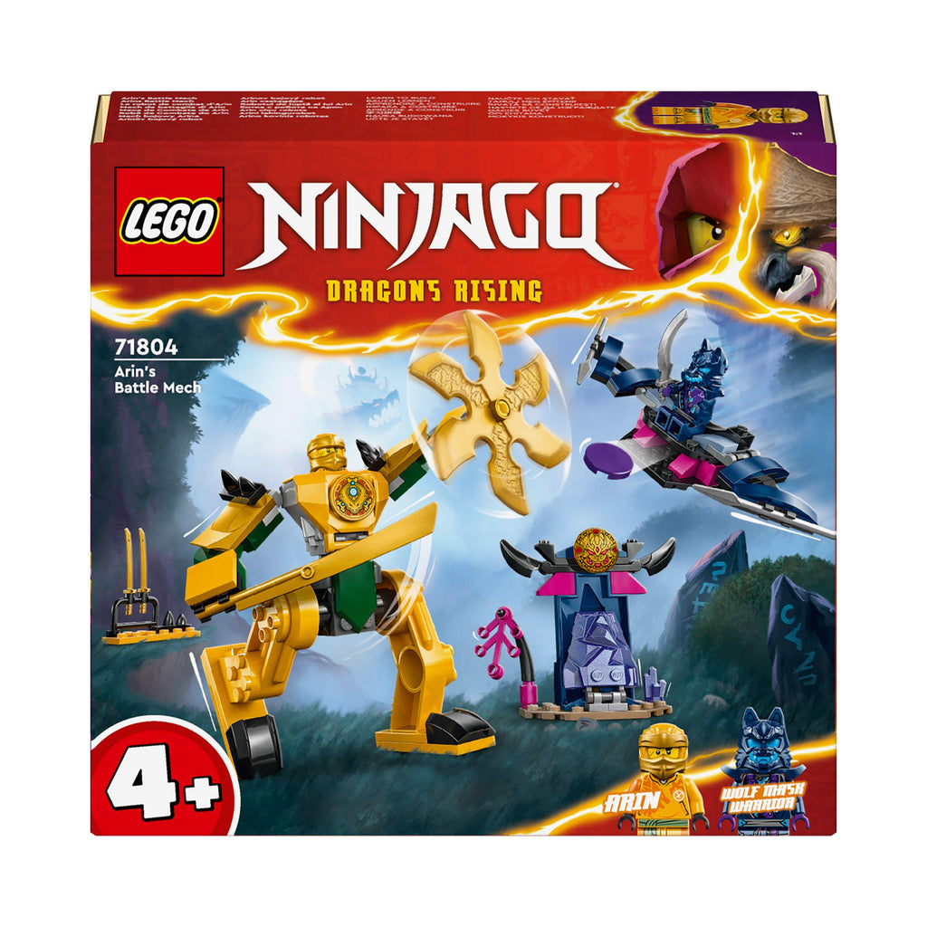 LEGO NINJAGO Arin’s Battle Mech Action Figure Toy Set 71804