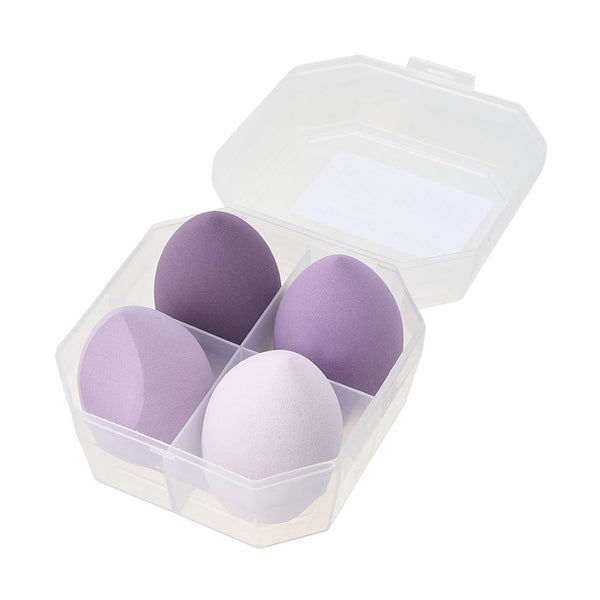 Livingandhome makeup sponge for dry and wet use purple (British brand)