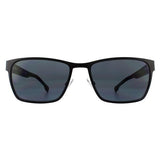 Hugo Boss men's sunglasses 1038/S black grey lenses - British product