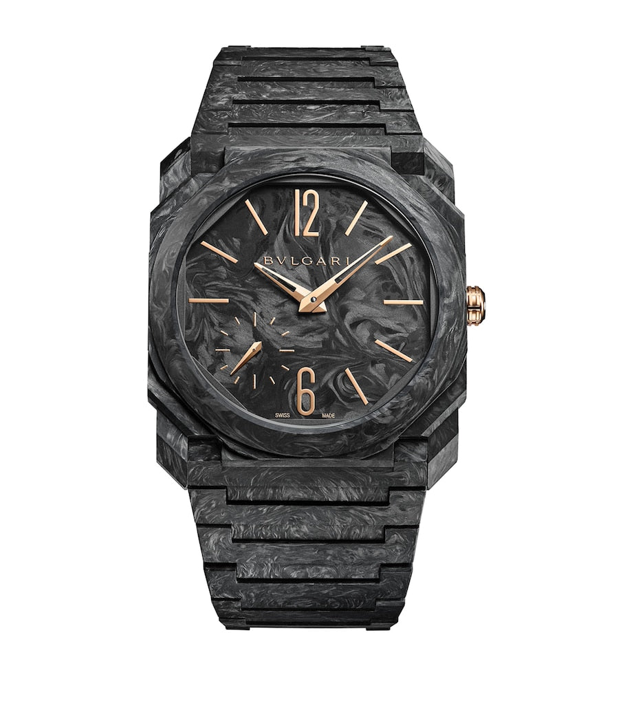 Bvlgari Octo Finissimo carbon fiber watch 40mm - British product