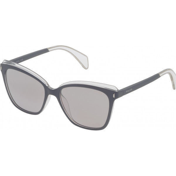 Police clear translucent sunglasses SPL643567DXX 56, UK version