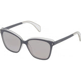 Police clear translucent sunglasses SPL643567DXX 56, UK version