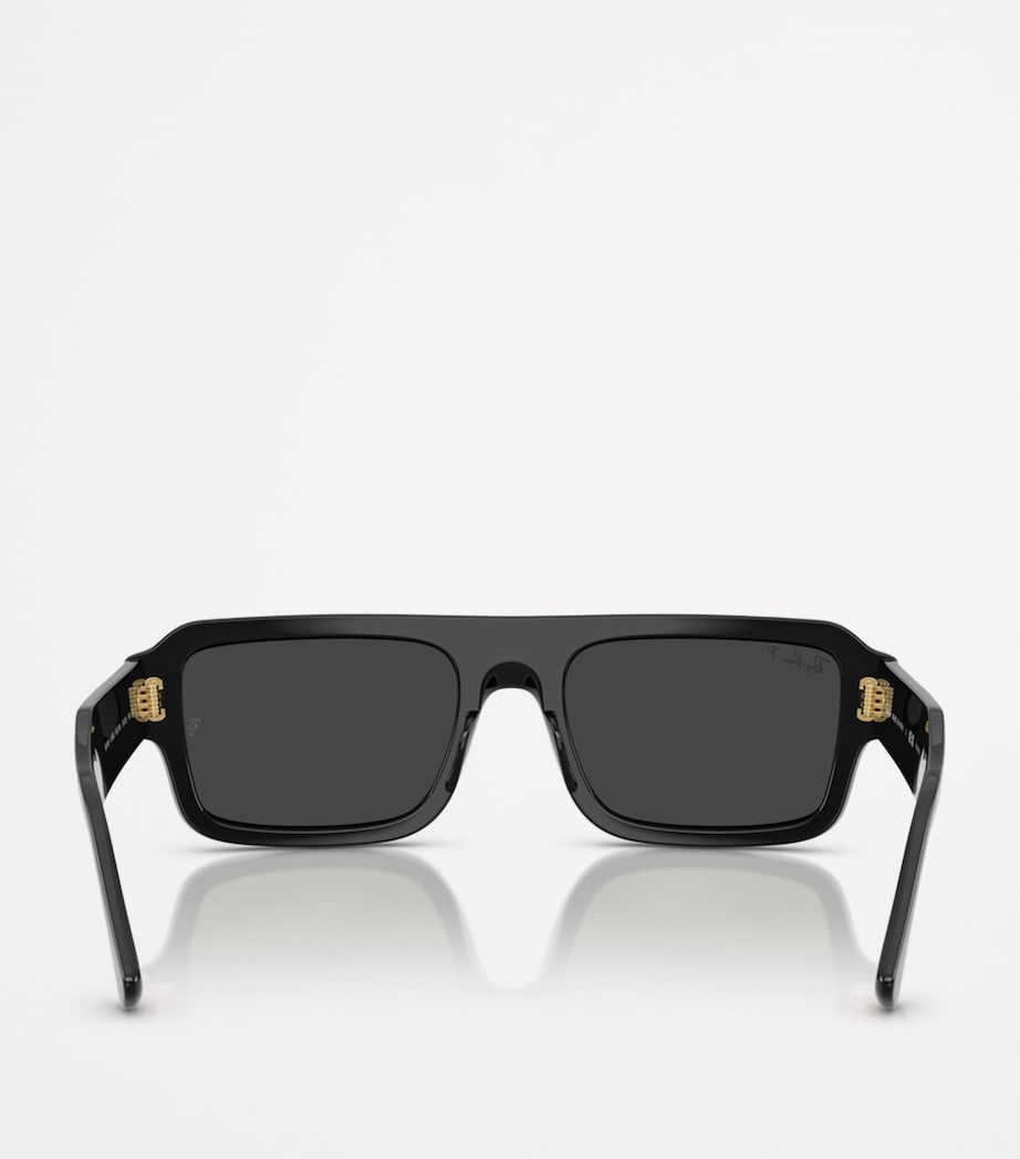 Ray-Ban Lukas Bio-Based sunglasses with acetate frames, UK version