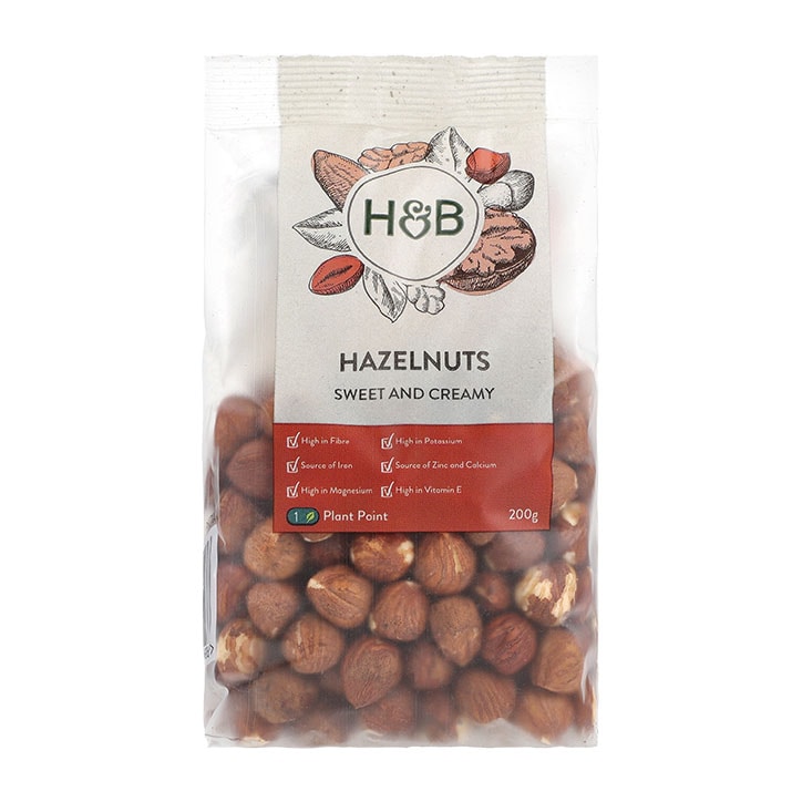 Holland & Barrett Hazelnuts 200g Nuts For Snacking Holland&Barrett   