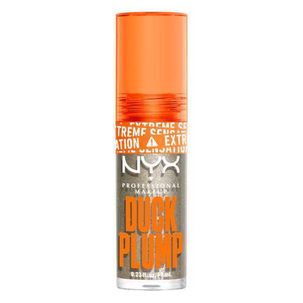 NYX Duck Plump lip gloss Quazy Silver, imported from the UK