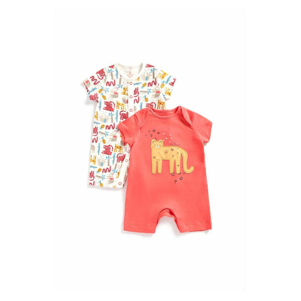 Jungle Rompers - 2 Pack