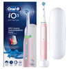 Oral-B iO 3 electric toothbrush pink with travel case (British brand)