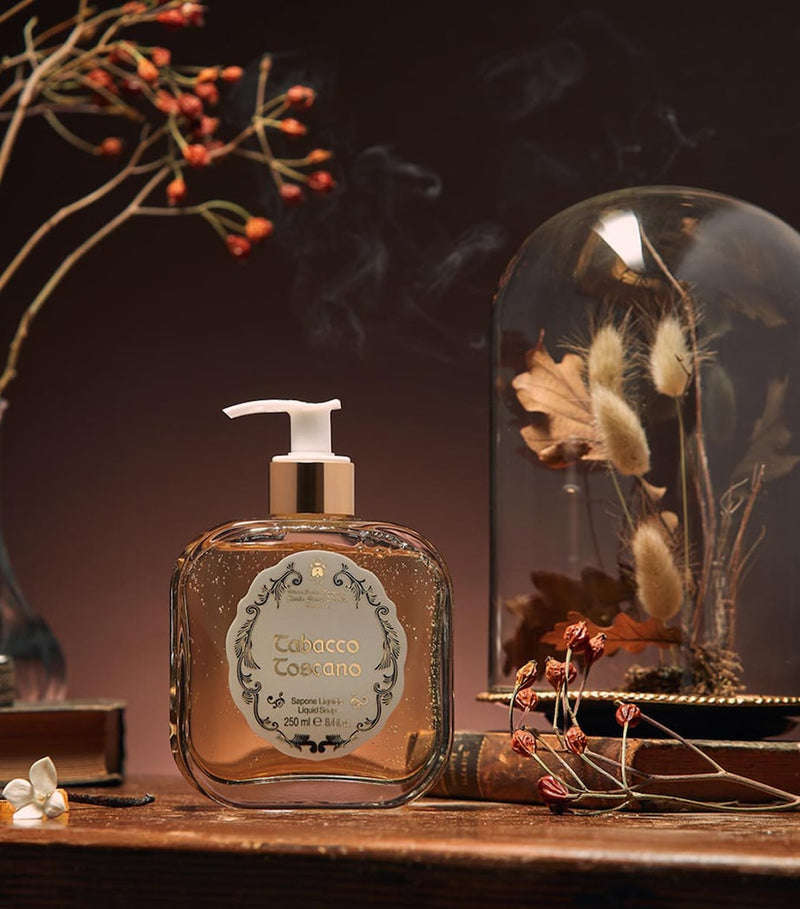 Santa Maria Novella liquid soap Tabacco Toscano 250ml, UK version