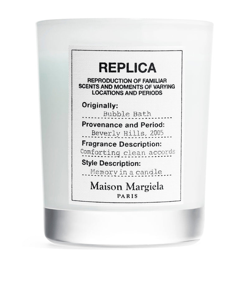 Maison Margiela Replica Bubble Bath candle, imported from the UK