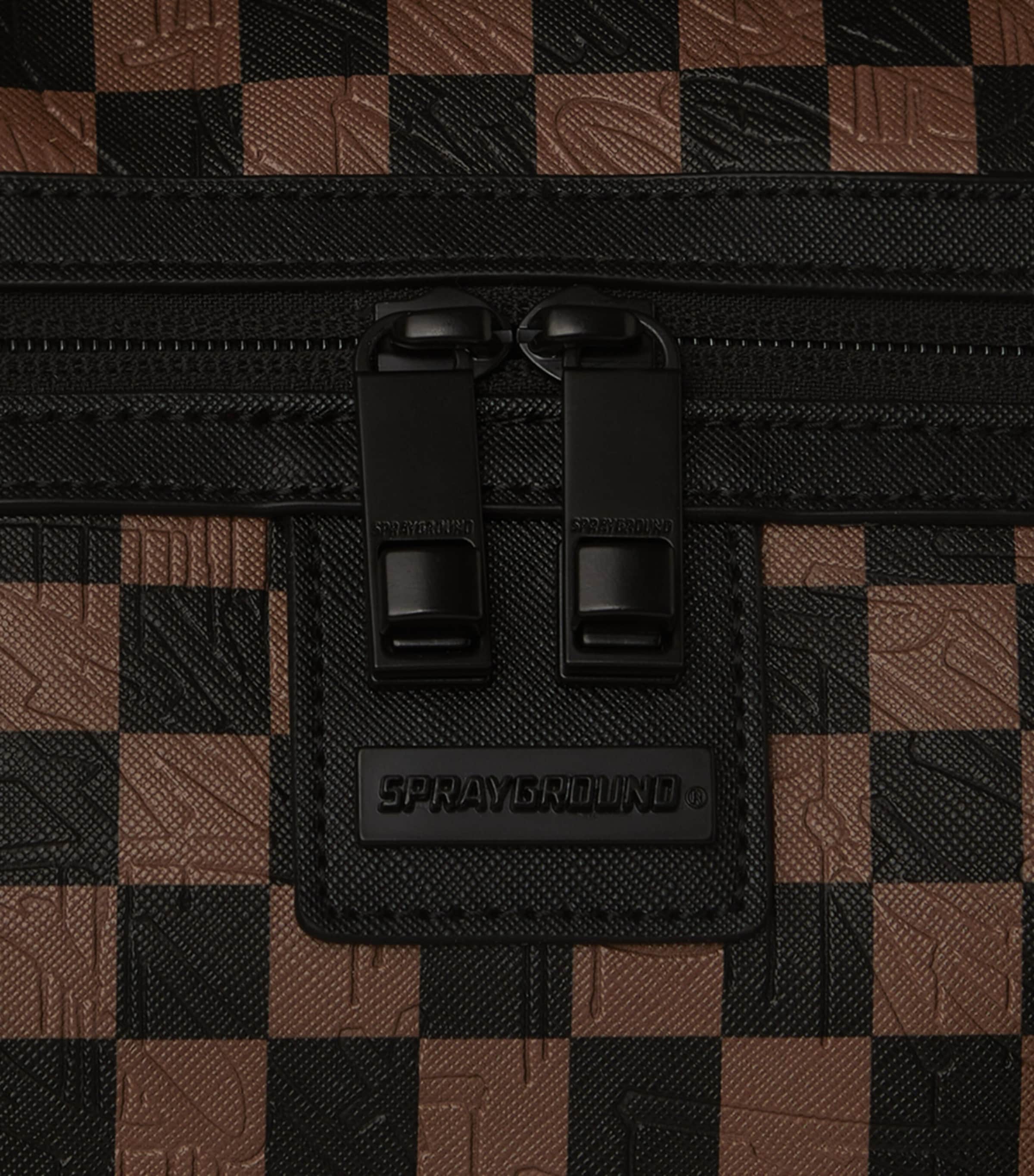 Sprayground Embossed Check Holdall (British brand)