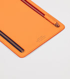 Smythson Panama multi-zip leather travel organiser (British brand)