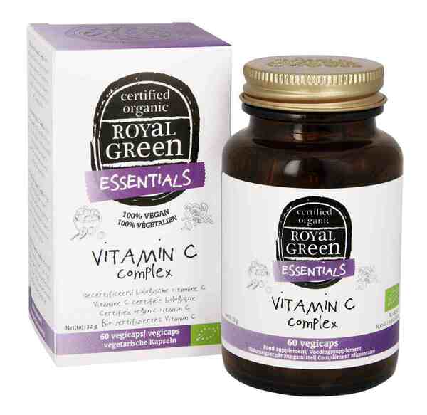 Royal Green Vitamin C Complex 60 capsules - British product