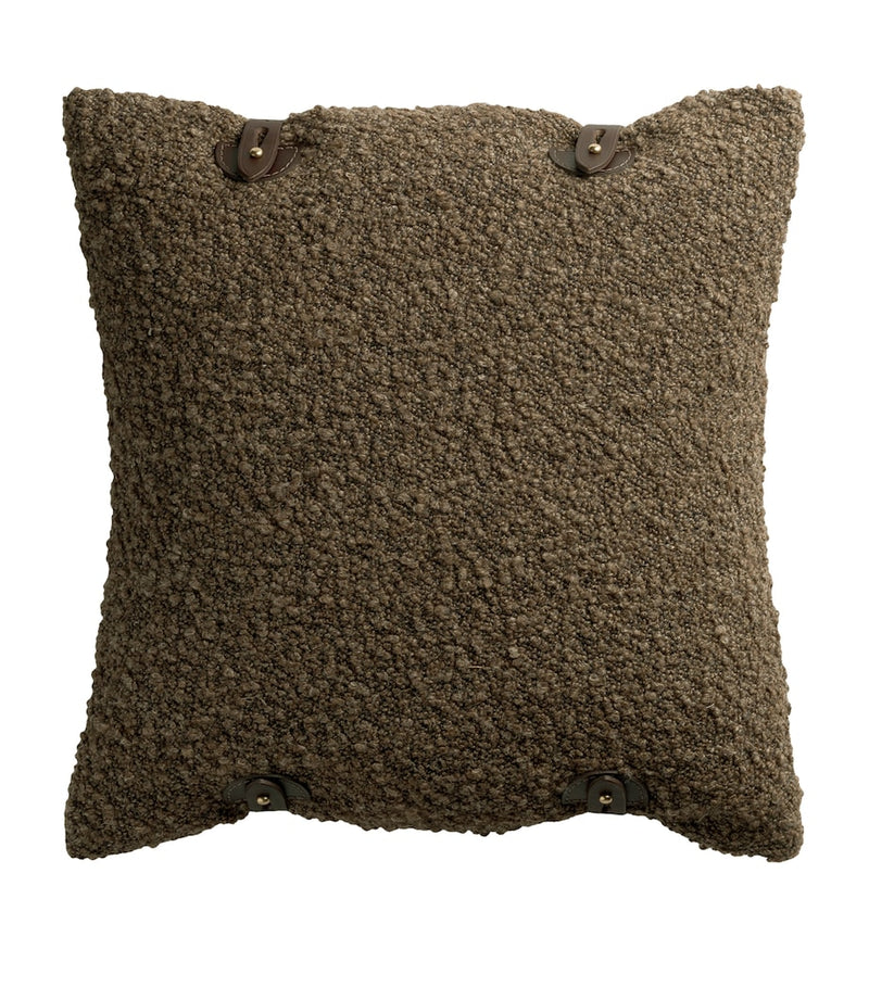 De Le Cuona Attenborough Buckle cushion 45cm x 45cm - British product