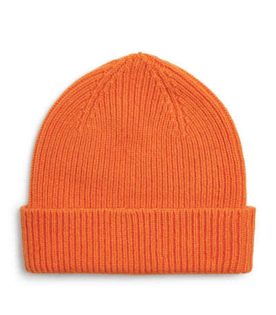 Harrods Le Bonnet Lambswool and Angora Blend Classic Beanie- Buy online at McGrocer