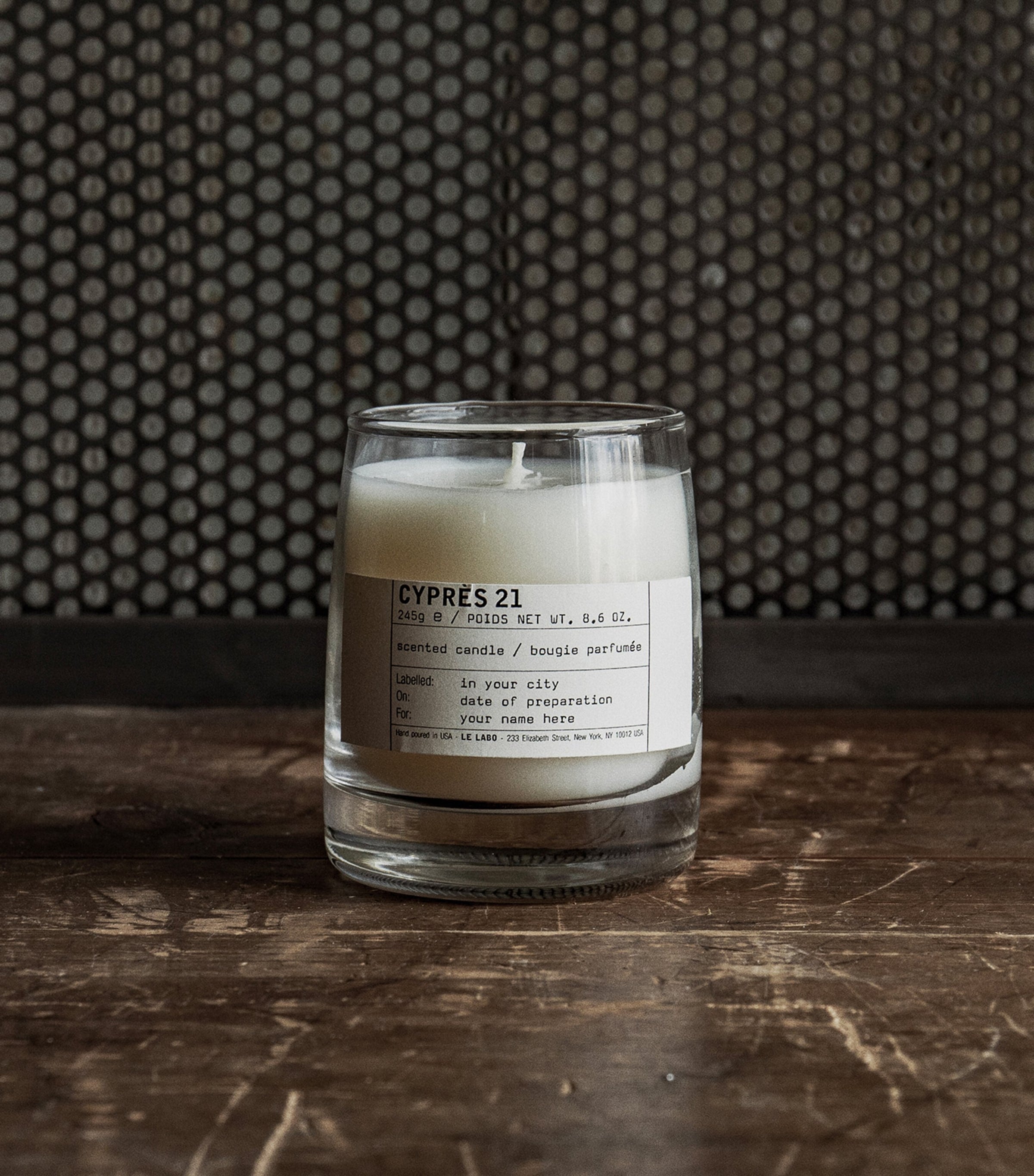Le Labo Cypres 21 candle 245g, UK version