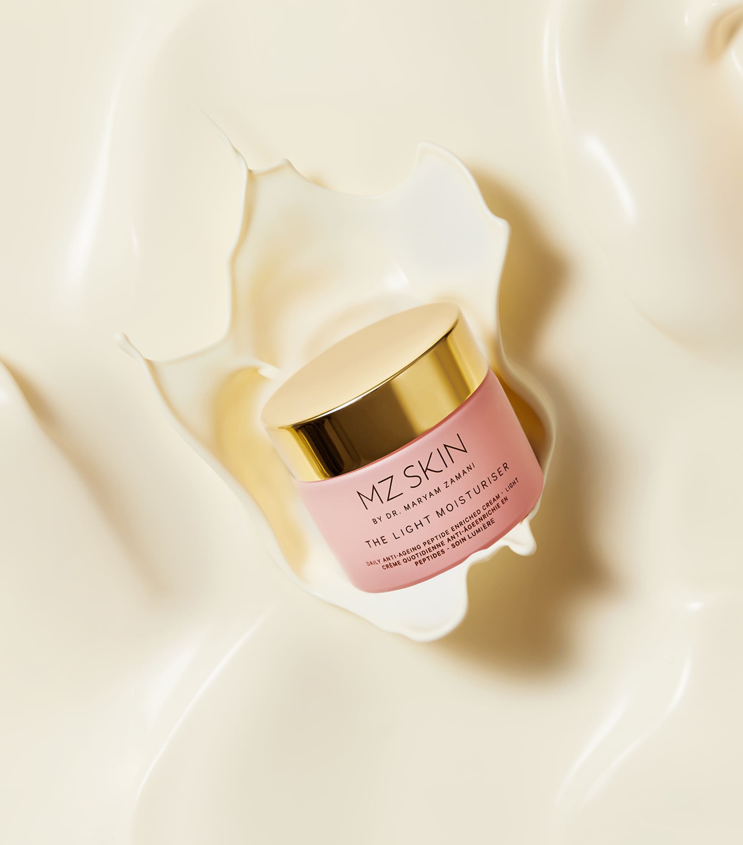 MZ Skin The Light Moisturiser 50ml, imported from the UK
