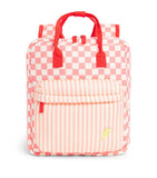 Rockahula cotton-blend check backpack for kids, imported from the UK