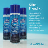 Skins water based lubricant 250ml - British product