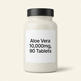 Holland & Barrett high strength aloe vera 10,000mg 90 tablets, imported from the UK