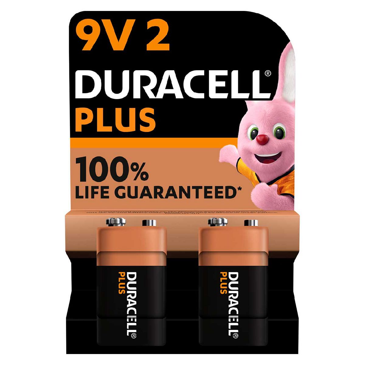 Duracell Plus 100% 9V 2pk GOODS Boots   