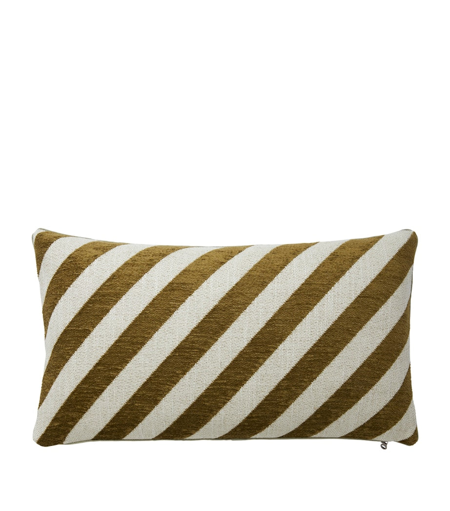 Yves Delorme Calisson Kaki cushion cover 33x57cm (British brand)