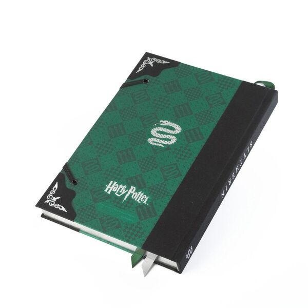 Noble Collection Slytherin house crest journal, UK version